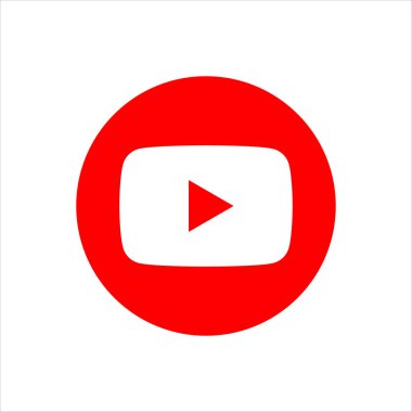 Sosyal Medya Kullanımı için renkli YouTube Simgeleri