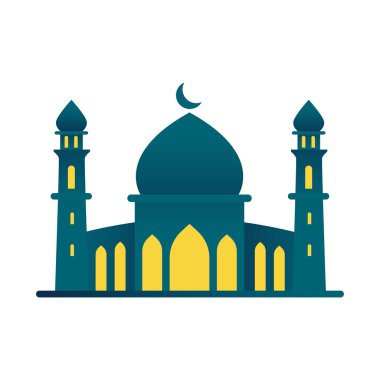 İslam Camii Ruhsal Tasarım İllüstrasyonu