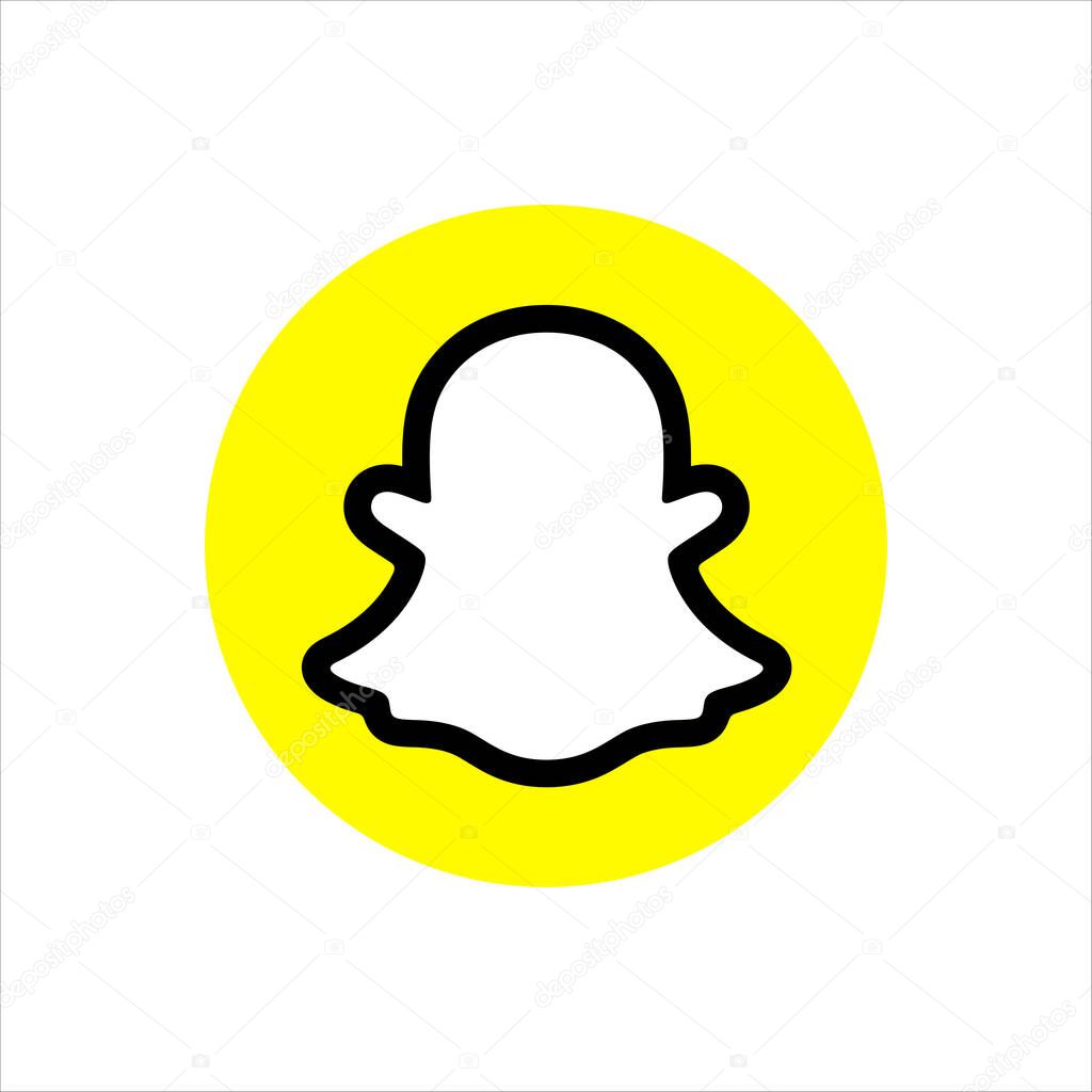 Snapchat Logo Icon for Social Media Platforms