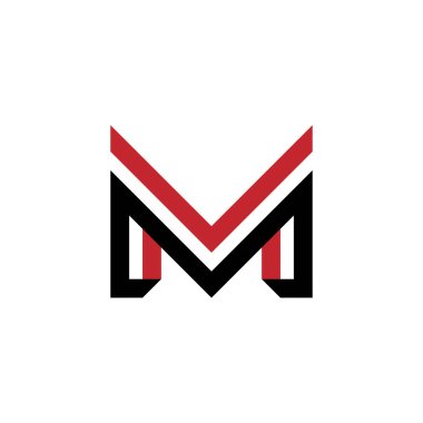 M Logo Design: Versatile, Bold, and Memorable Branding clipart