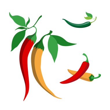 Tahta yüzeyde olgun kırmızı biberler