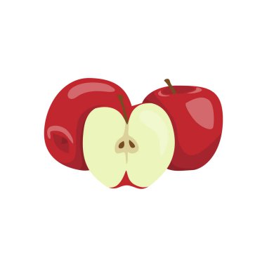 Kırsal Ahşap Arkaplanda Olgun Kırmızı Elma