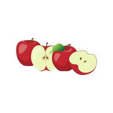 Kırsal Ahşap Arkaplanda Olgun Kırmızı Elma