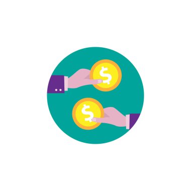 Cömert Bağış Simgesi Kavramsal İllüstrasyon