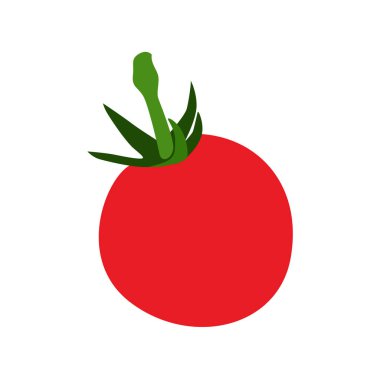 Güneşli bir günde taze olgun domatesler.