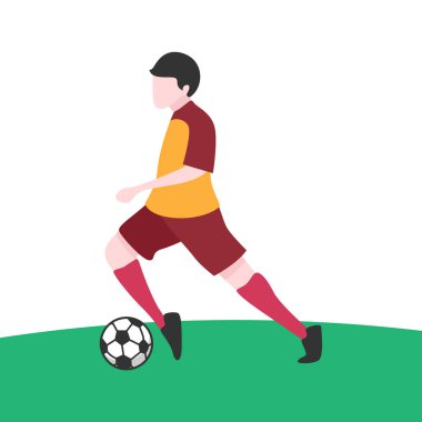 Futbolcu Tekmeleyen Topun Dinamik Vektör İlülasyonu