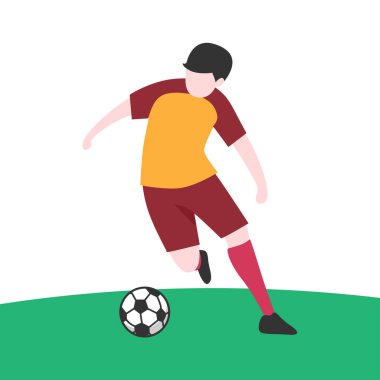 Futbolcu Tekmeleyen Topun Dinamik Vektör İlülasyonu