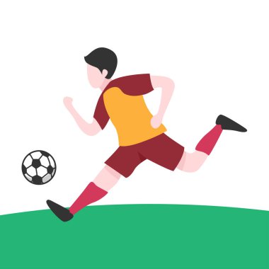 Futbolcu Tekmeleyen Topun Dinamik Vektör İlülasyonu