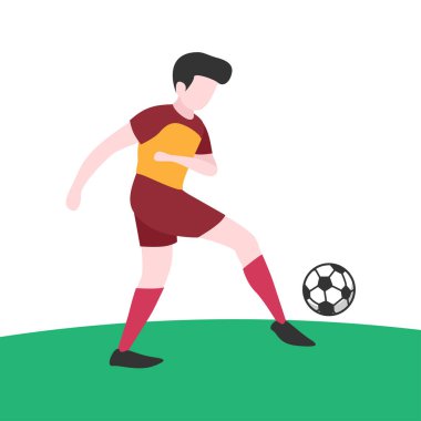 Futbolcu Tekmeleyen Topun Dinamik Vektör İlülasyonu