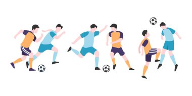 Canlı Düz Futbolcu Sanatı