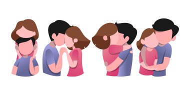 Sevgililer Günü Çift Çizimi