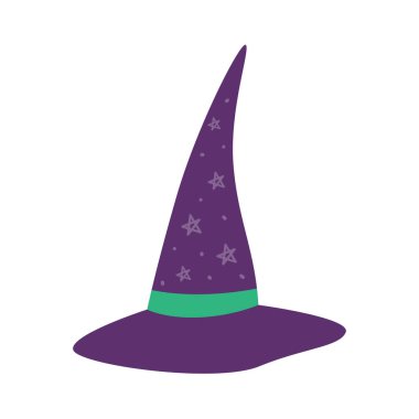 Mistik Cadı Şapkası Ay Işığı Gölgelerinin Altında