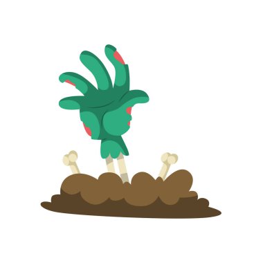 Zombi El mezardan çıkıyor.