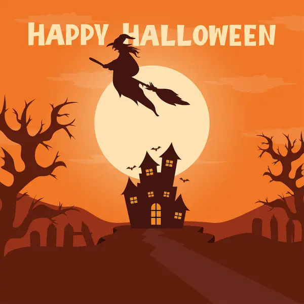 stock vector Happy Halloween - Celebrate the Spooky Season