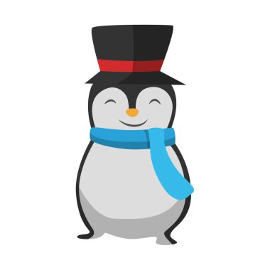 Noel Pengueni Şenlik Sezonunda Kutlama