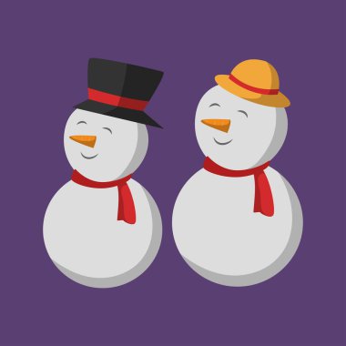 Şirin Kış Aksesuarlarıyla Sevimli Kardan Adam