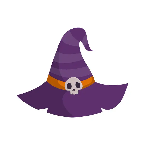 stock vector Spooky Witch Hat for Halloween