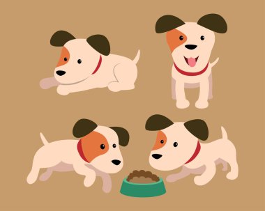 Çeşitli Köpek Biçimli Vektör Sanat Koleksiyonu