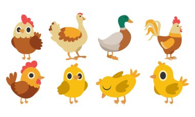 Tarım için Hayvan Hayvanı Vektörü Resimleri