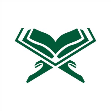 Kutsal Kur 'an' ın Zarif Vektör İllüstrasyonu