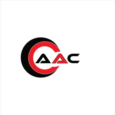 AAC yaratıcı minimalist harf logosu. AAC benzersiz vektör baş harfleri harf logosu tasarımı