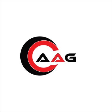 AAG yaratıcı minimalist harf logosu. AAG benzersiz vektör baş harfleri harf logosu tasarımı