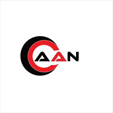AAN yaratıcı minimalist harf logosu. AAN benzersiz vektör baş harfleri harf logosu tasarımı