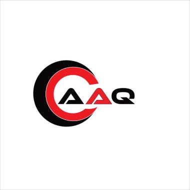 El Kaide yaratıcı minimalist harf logosu. AAQ benzersiz vektör baş harfleri harf logosu tasarımı