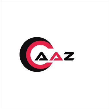 AAZ yaratıcı minimalist harf logosu. AAZ benzersiz vektör baş harfleri harf logosu tasarımı