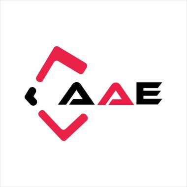 AAE yaratıcı minimalist harf logosu. AAE benzersiz vektör baş harfleri harf logosu tasarımı