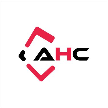 AHC yaratıcı minimalist harf logosu. AHC benzersiz vektör baş harfleri harf logosu tasarımı