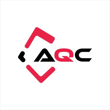 AQC yaratıcı minimalist harf logosu. AQC benzersiz vektör baş harfleri harf logosu tasarımı