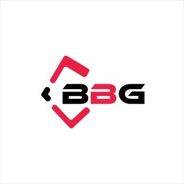 BBG yaratıcı minimalist harf logosu. BBG benzersiz vektör baş harfleri harf logosu tasarımı