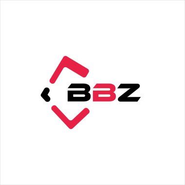 BBZ yaratıcı minimalist harf logosu. BBZ benzersiz vektör baş harfleri harf logosu tasarımı