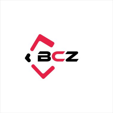 BCZ yaratıcı minimalist harf logosu. BCZ eşsiz vektör baş harfleri alfabe harfi logo tasarımı