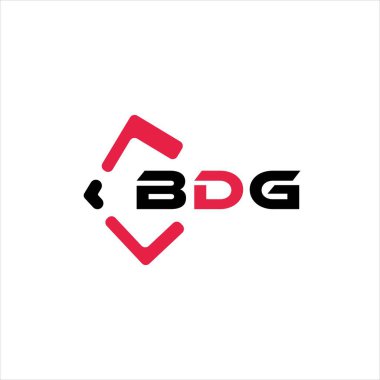 BDG yaratıcı minimalist harf logosu. BDG benzersiz vektör baş harfleri harf logosu tasarımı