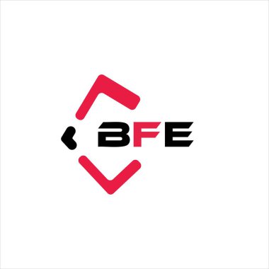 BFE yaratıcı minimalist harf logosu. BFE benzersiz vektör baş harfleri harf logosu tasarımı