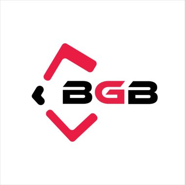 BFB yaratıcı minimalist harf logosu. BFB eşsiz vektör baş harfleri alfabe harfi logo tasarımı
