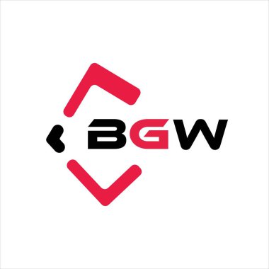 BGV yaratıcı minimalist harf logosu. BGV eşsiz vektör baş harfleri alfabe harfi logo tasarımı