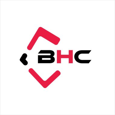 BHC yaratıcı minimalist harf logosu. BHC benzersiz vektör baş harfleri harf logosu tasarımı