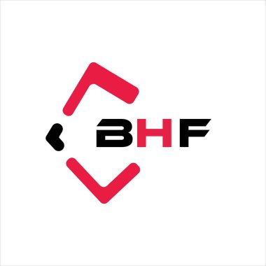 Yaratıcı minimalist harf logosu. BHE benzersiz vektör baş harfleri alfabe harfi logo tasarımı