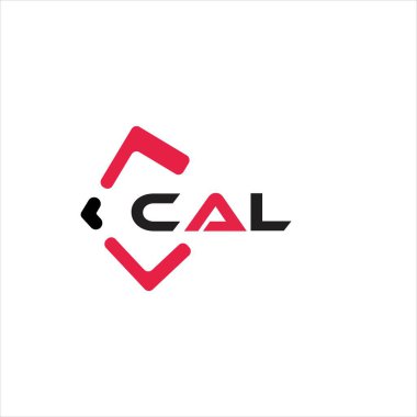 CAL yaratıcı minimalist harf logosu. CAL benzersiz vektör baş harfleri alfabe harfi logo tasarımı