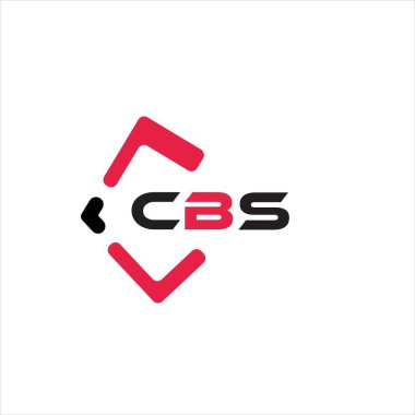 CBS yaratıcı minimalist harf logosu. CBS eşsiz vektör baş harfleri alfabe harf logosu tasarımı