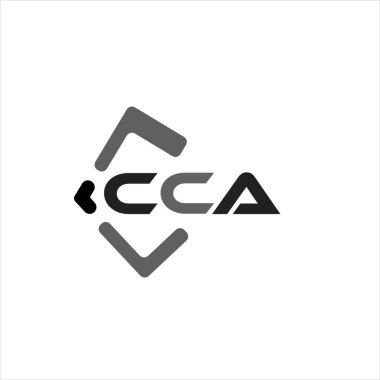 CCA yaratıcı minimalist harf logosu. CCA benzersiz vektör baş harfleri alfabe harf logosu tasarımı