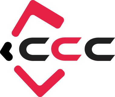 CCC yaratıcı minimalist harf logosu. CCC eşsiz vektör baş harfleri alfabe harf logosu tasarımı