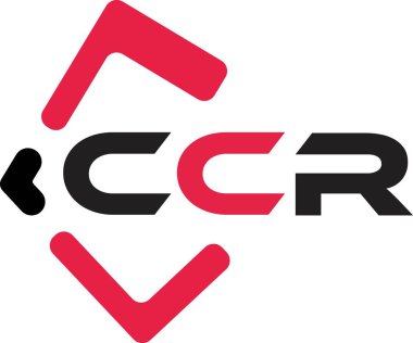 CCR yaratıcı minimalist harf logosu. CCR eşsiz vektör baş harfleri alfabe harf logosu tasarımı