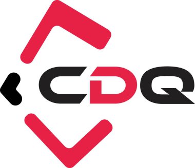 CDQ yaratıcı minimalist harf logosu. CDQ eşsiz vektör baş harfleri alfabe harfi logosu CDQ yaratıcı minimalist harf logosu. CDQ eşsiz vektör baş harfleri alfabe harf logosu tasarımı