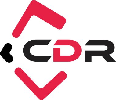 CDR yaratıcı minimalist harf logosu. CDR benzersiz vektör baş harfleri harf logosu tasarımı