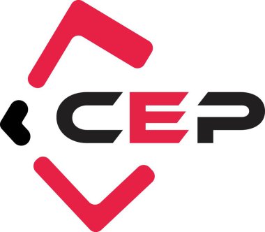 CEP yaratıcı minimalist harf logosu. CEP eşsiz vektör baş harfleri alfabe harfi logosu. Yaratıcı minimalist harf logosu. CEP eşsiz vektör baş harfleri alfabe harf logosu tasarımı
