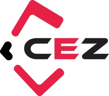 CEZ yaratıcı minimalist harf logosu. CEZ eşsiz vektör baş harfleri alfabe harf logosu tasarımı